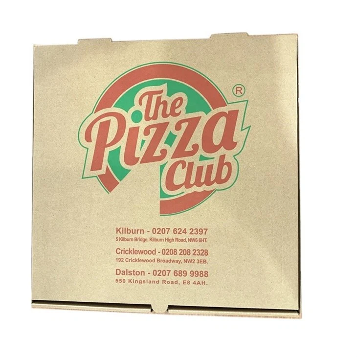 Custom Pizza Box Degradable Material