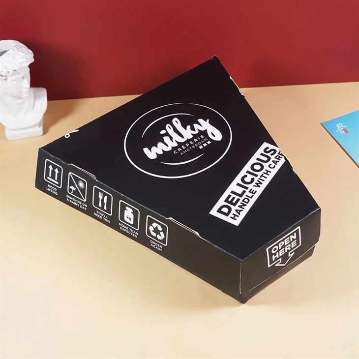 Slice Pizza Box painettu logo