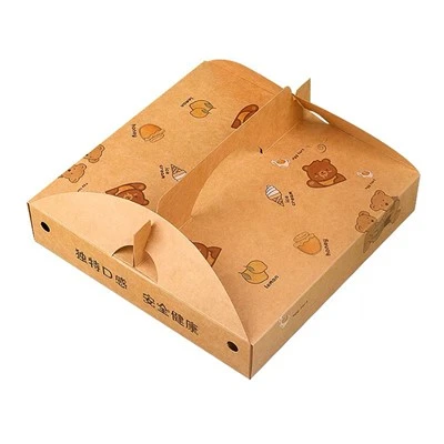 Mukautettava pizzalaatikko takeout-pakkaukseen