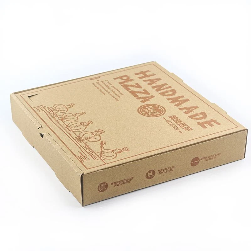Takeaway-pakkaus Kraft-paperi pizzalaatikot